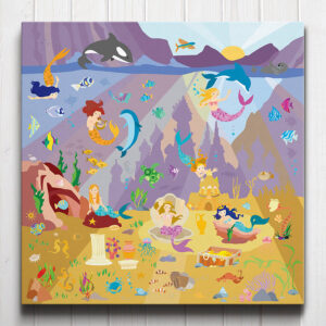Mermaid Lagoon Canvas