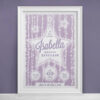 Personalised New Baby Star Print
