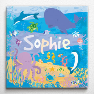 Under the Sea Personalised Canvas