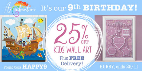 Ninth Birthday - Save 25%